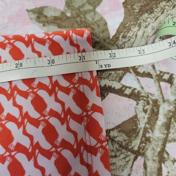 Boden Margot Bird Print Scoop Neck Jersey Stretch Dress Womens Size 6P - Picture 7 of 13